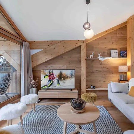 Lägenhet Penthouse Moderne 6 Pers, Proche Pistes, Parking, Wi-fi - Fr-1-563-158 *